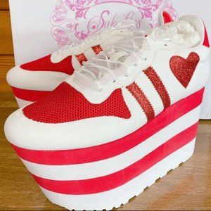 SWANKISS platform sneakers